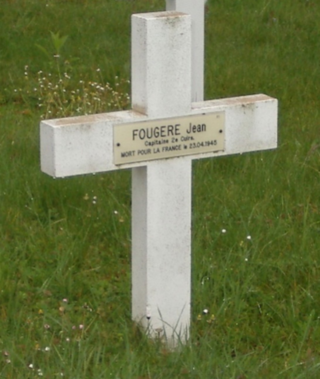 Sépulture Jean Fougère Mulhouse